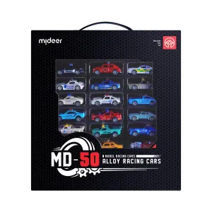 Alloy Racing Cars: Classic Pullback Cars 50pc