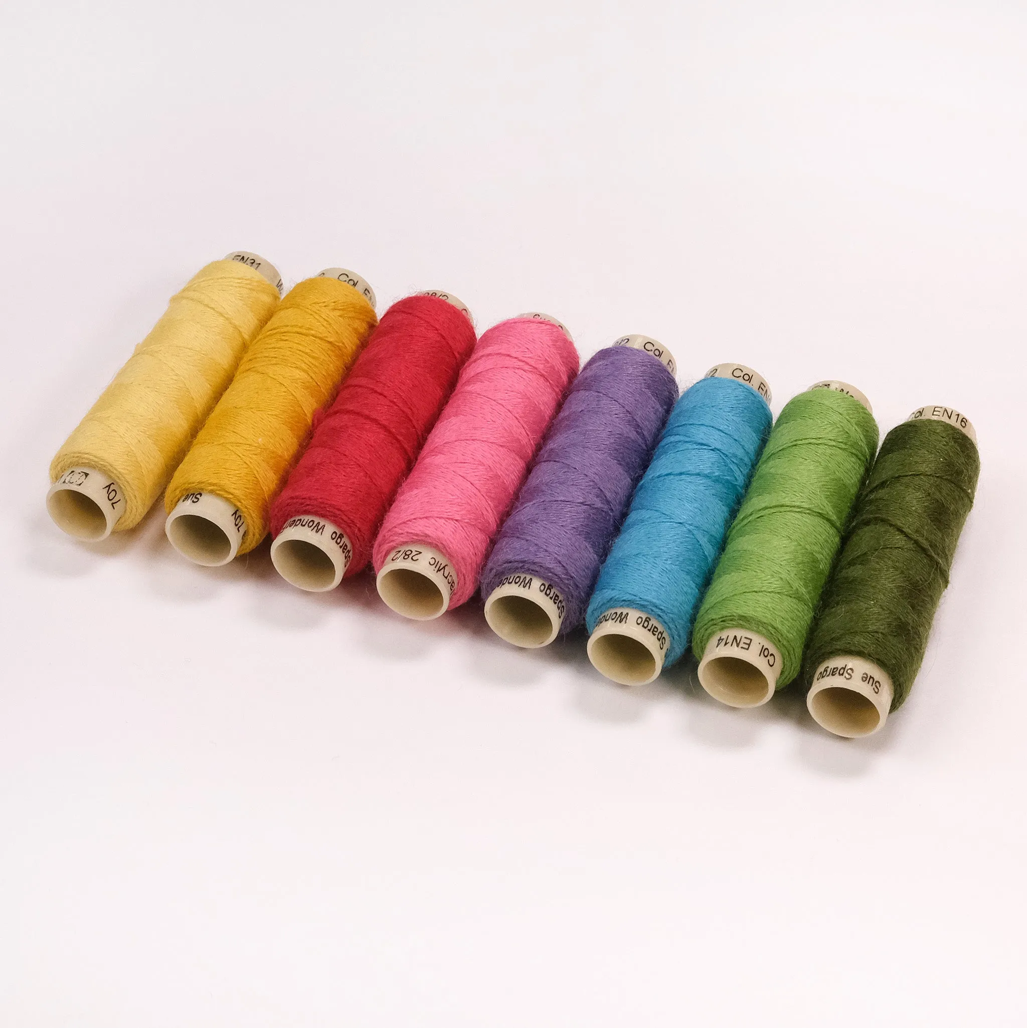 Ellana Wool Thread Rainbow Set