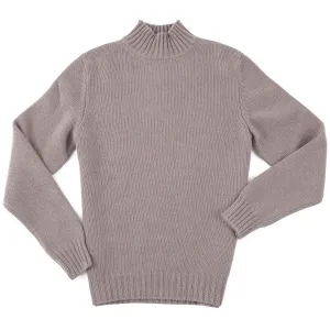 Fedeli Wool-Cashmere Stand Collar Sweater