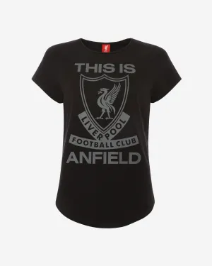 LFC WOMENS BLACK TIA TEE BLACK