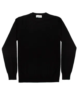 Marlon Merino Cashmere Knit - Black