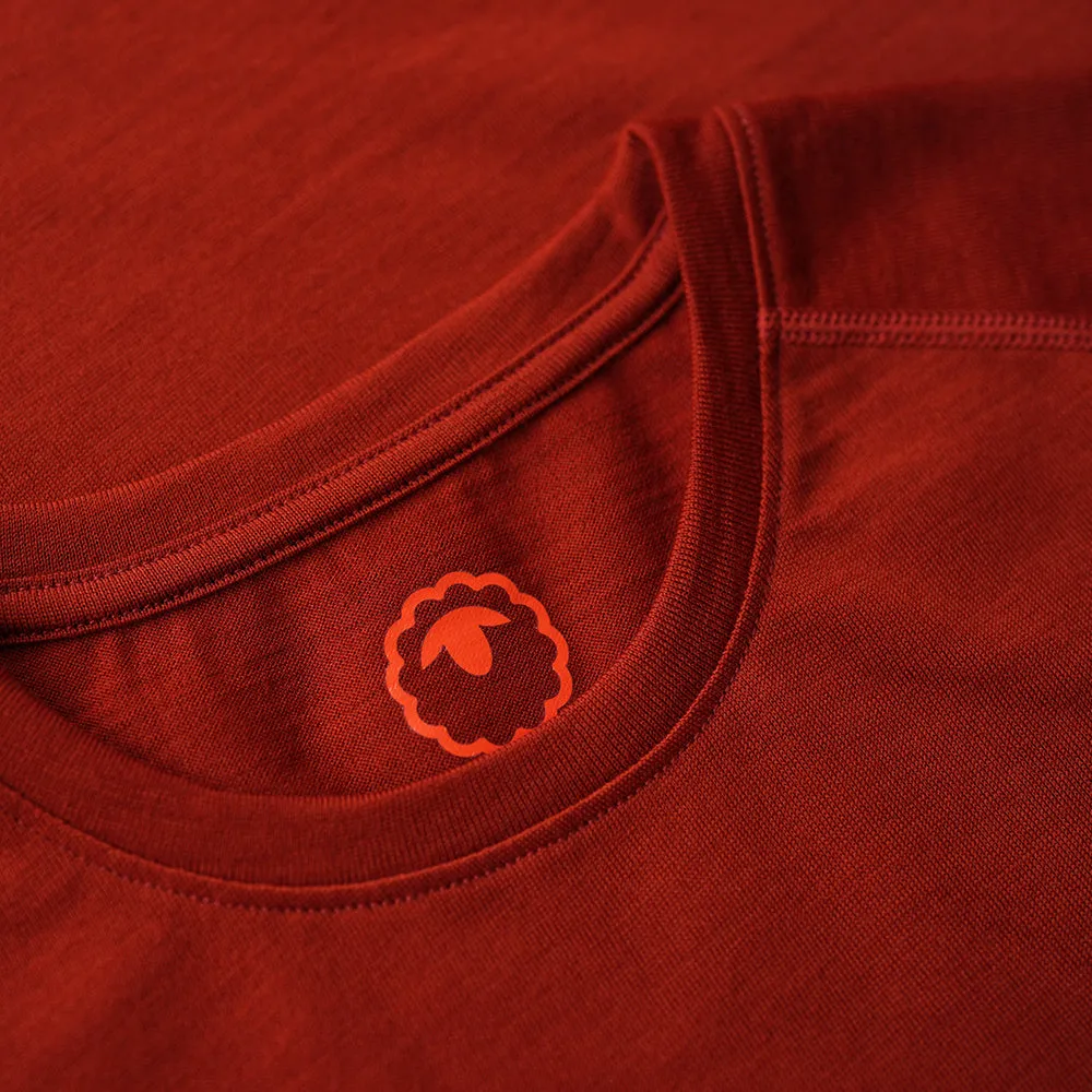 Mens IsoSoft 180 Short Sleeve Crew (Burnt Orange)