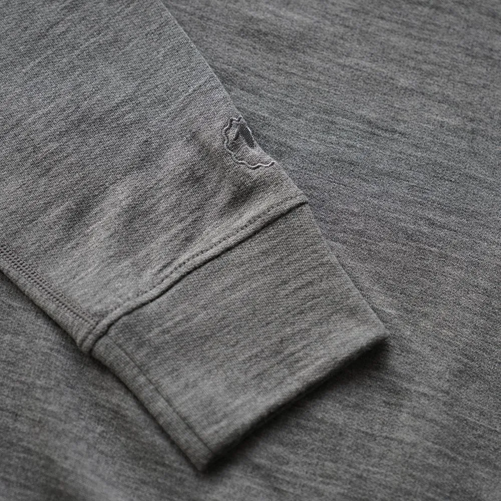 Mens Merino 260 Lounge Sweatshirt (Charcoal)