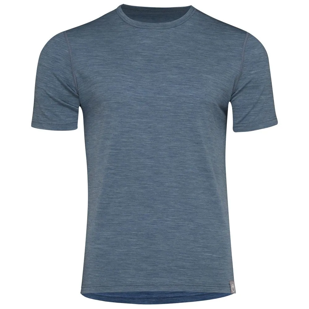 Mens Merino Blend 160 PJ T-Shirt (Ocean Melange)