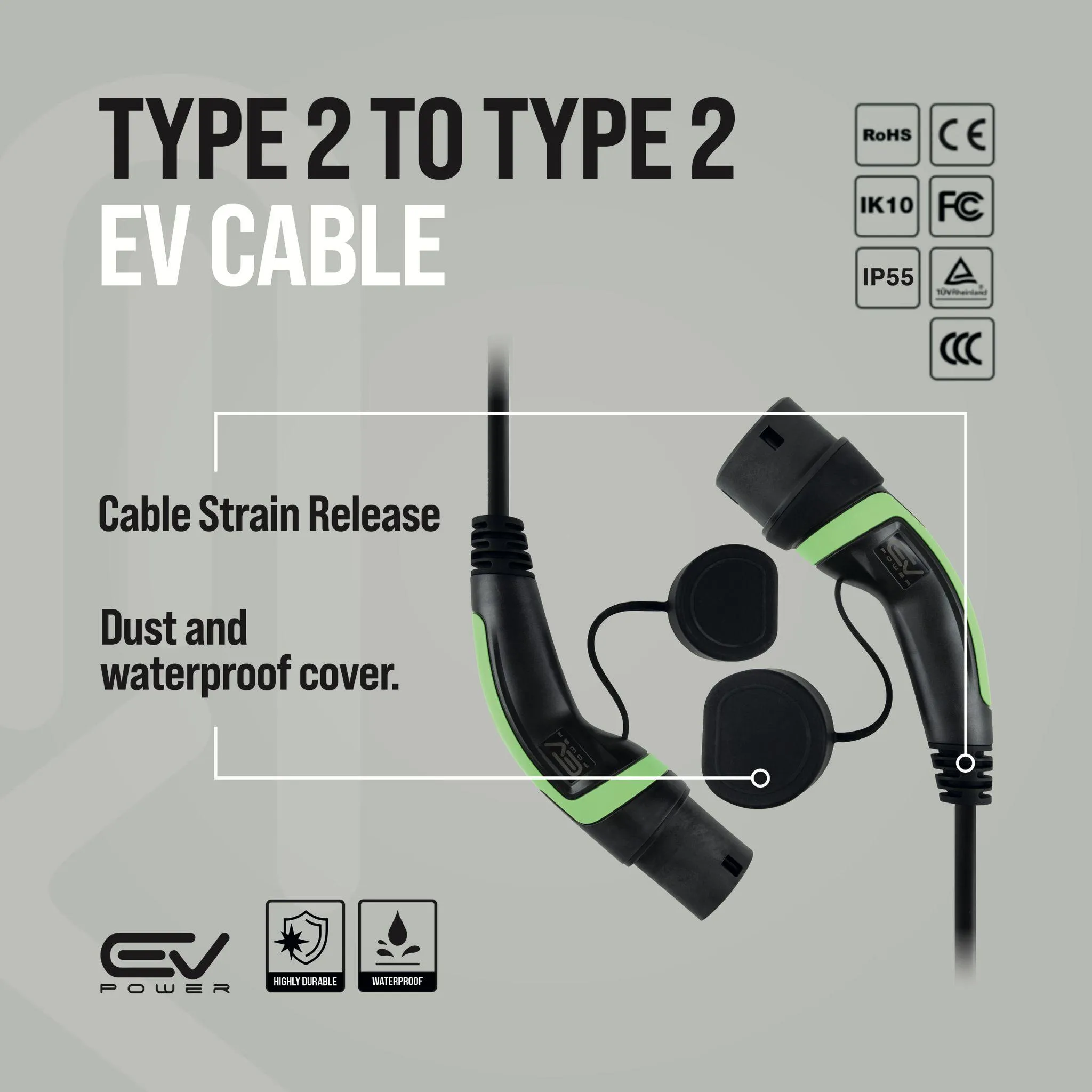 Mercedes EQA EV Charging Cable