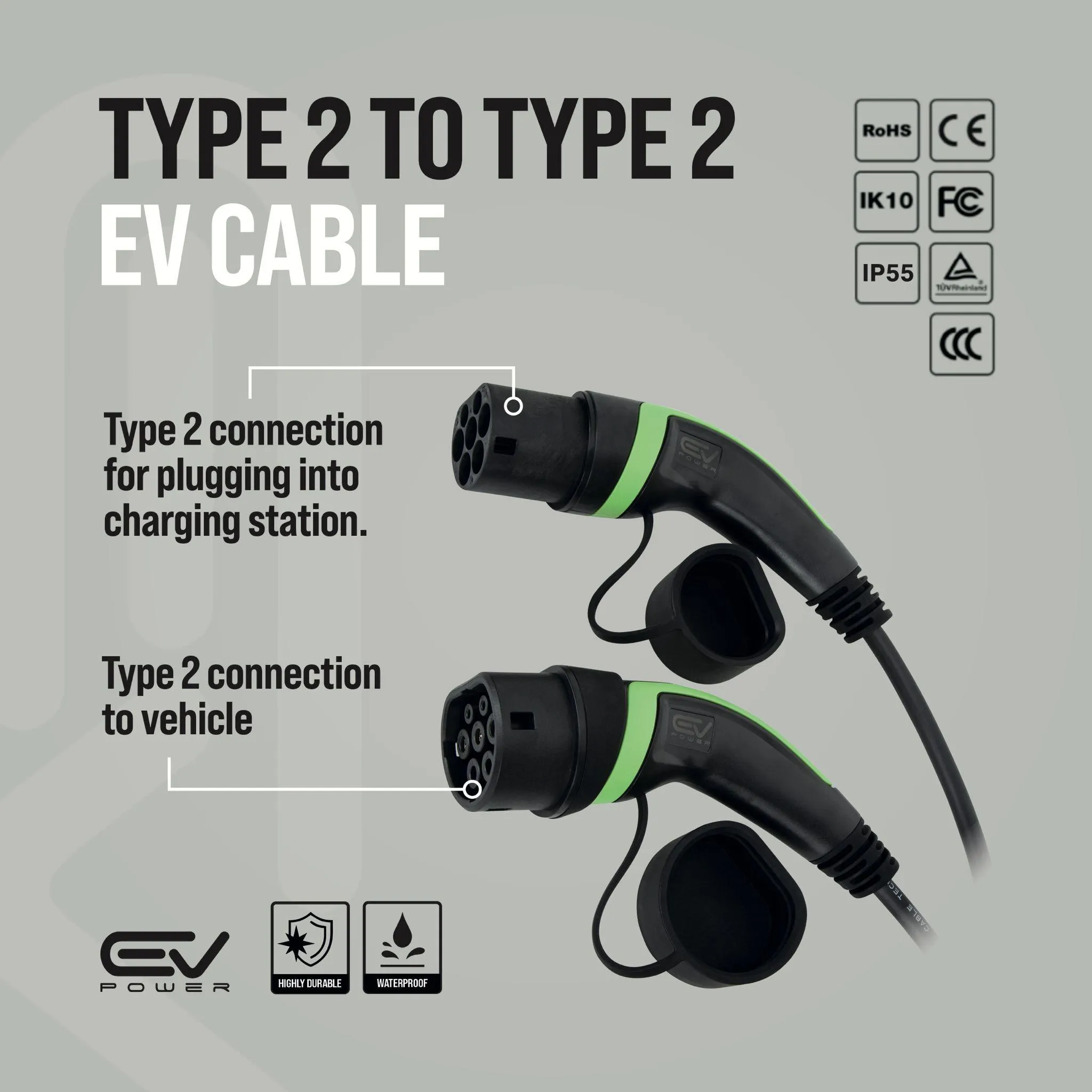 Mercedes EQA EV Charging Cable