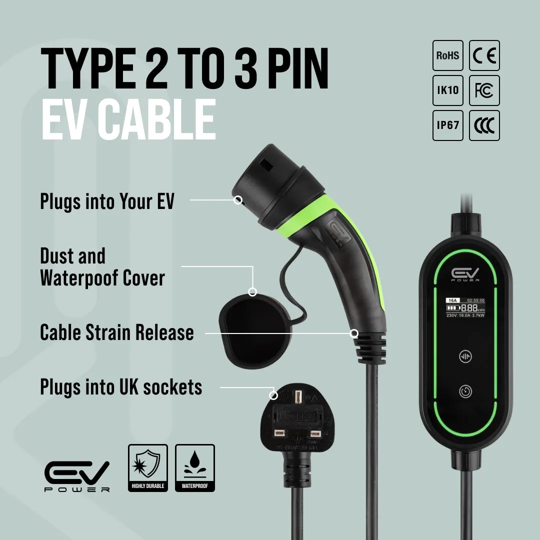 Mercedes EQA EV Charging Cable