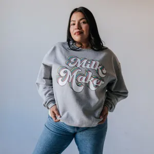 Milk Maker Rainbow Sweatshirt