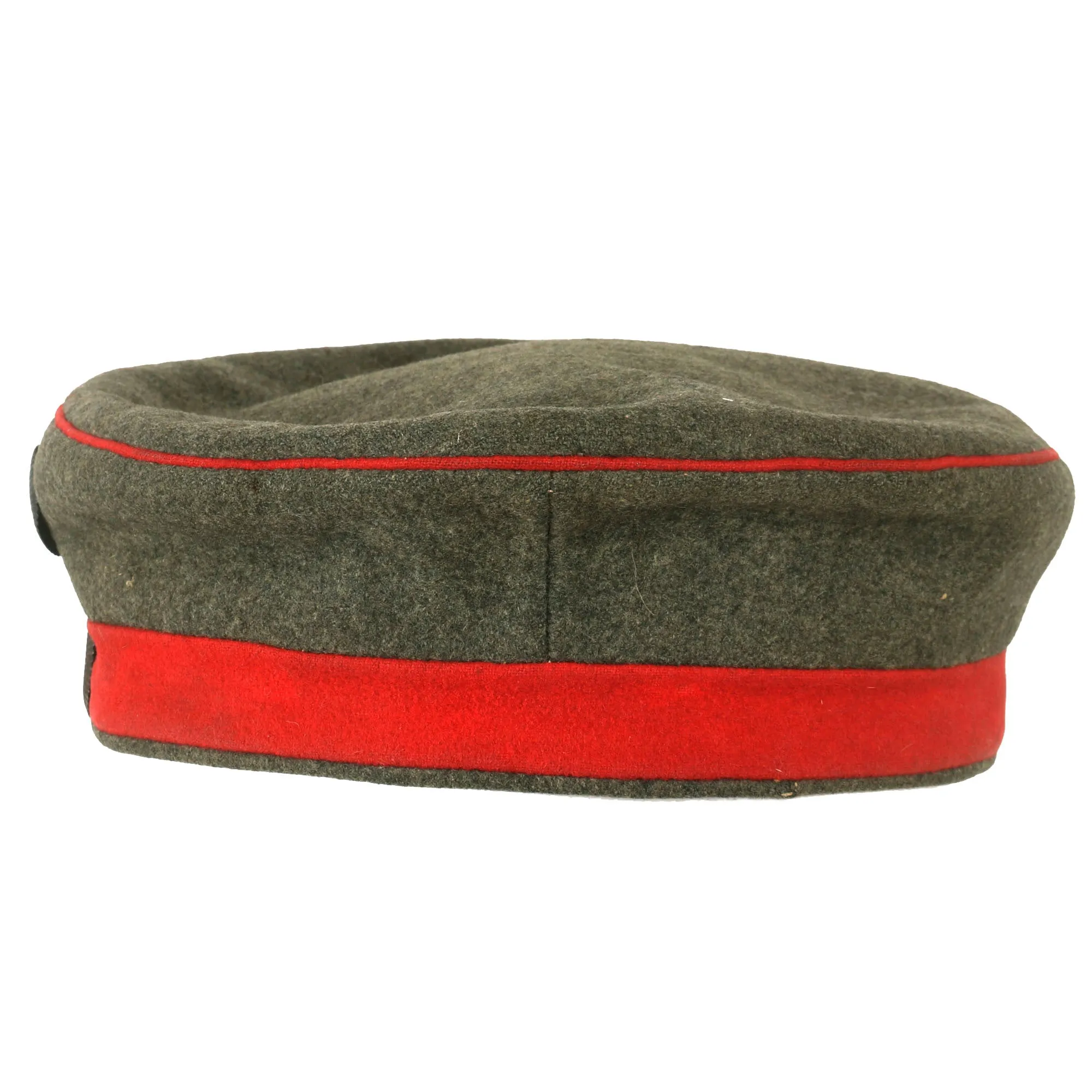 Original Imperial German WWI Unit Marked M1907 Feldmütze Field Cap with Württemberg Cockade