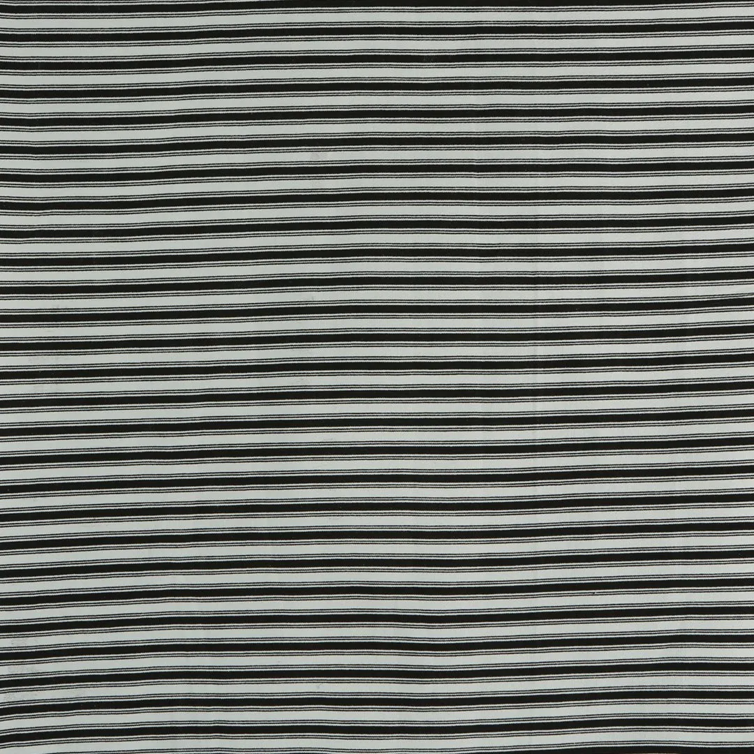 "Multi-Striped" Black Face Mask