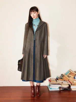 Retro loose wool dress【s0000010706】