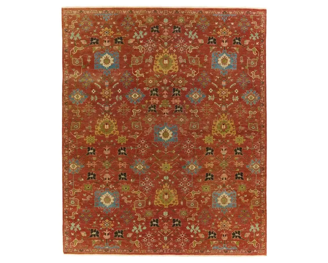 Samira SMA01 Red/Black Rug