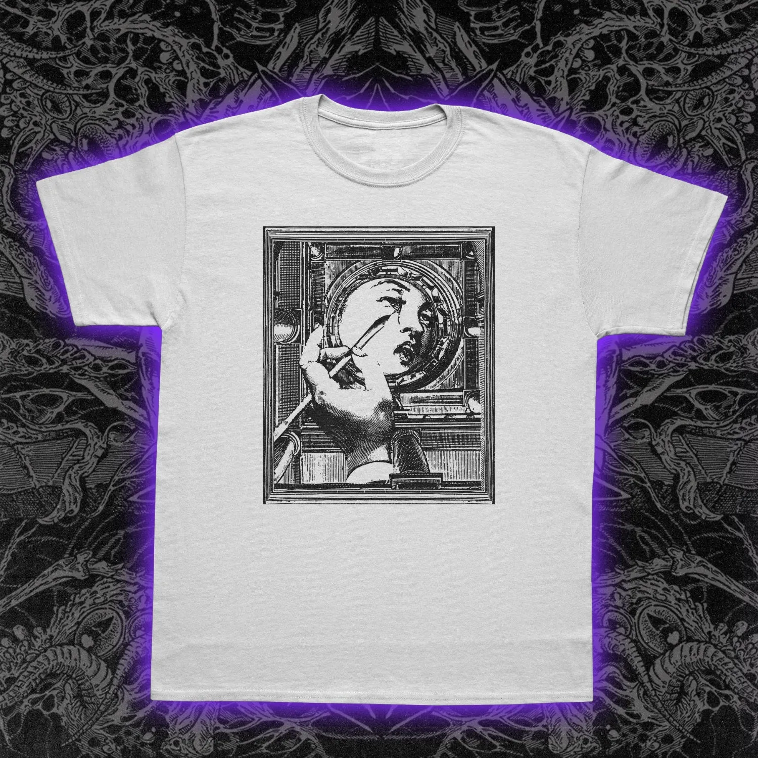 Scalpel And The Circular Face Slim Fit Tee