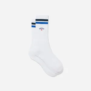 Tonal Striped Sock - Blue