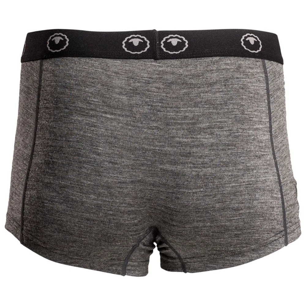 Womens Merino 180 Hipster Shorts (Smoke)